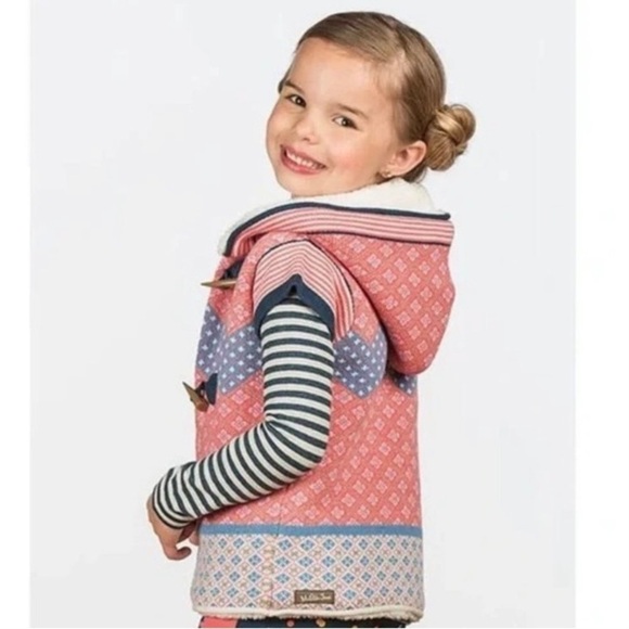 Matilda Jane Warm Hugs Sherpa Sweater Vest Hooded - Picture 7 of 8